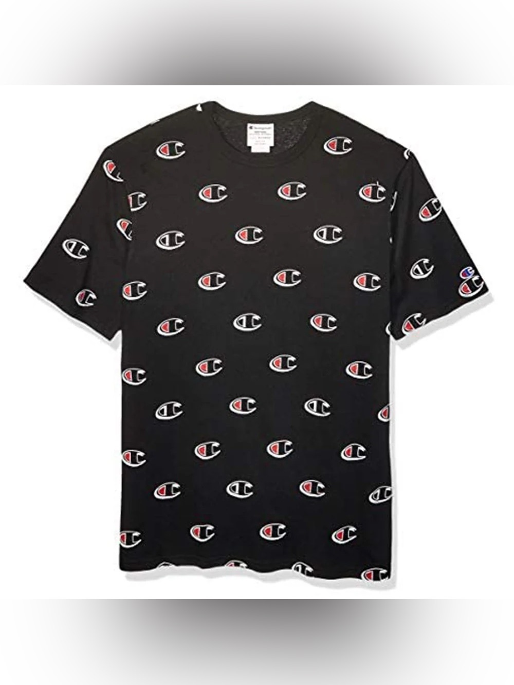 Champion Black Logo T-Shirt